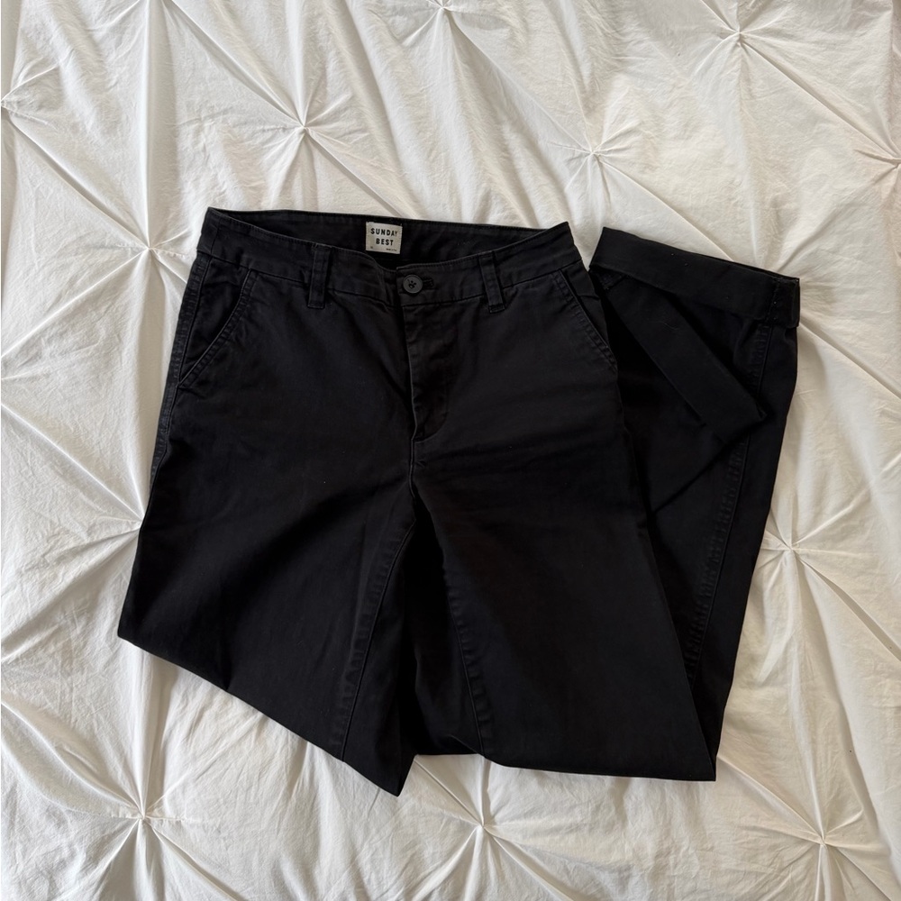 Sunday Best Black Chino Pants